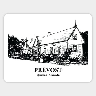 Prévost - Québec Magnet